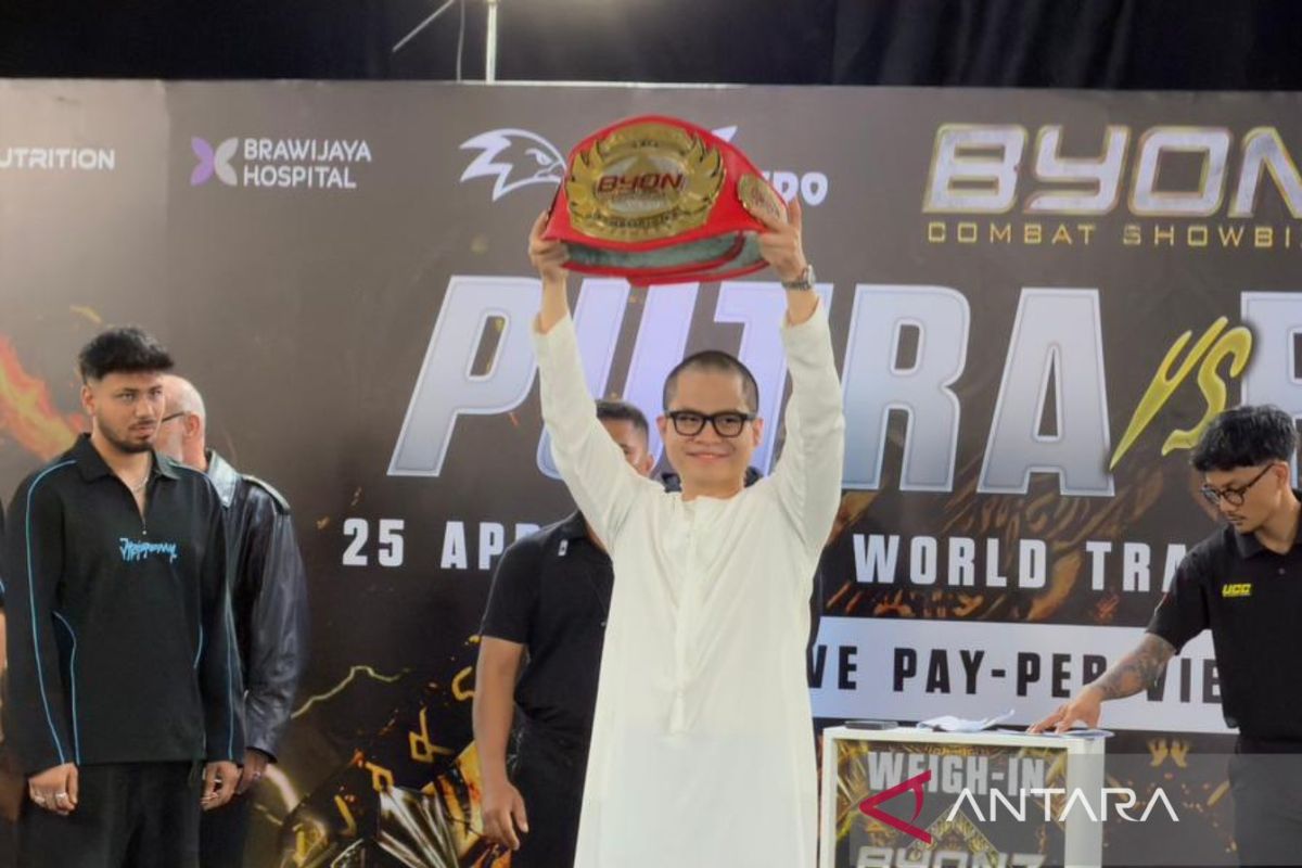 Ronal Siahaan vs Putra Abdullah berebut gelar Byon Kickstriking Asia