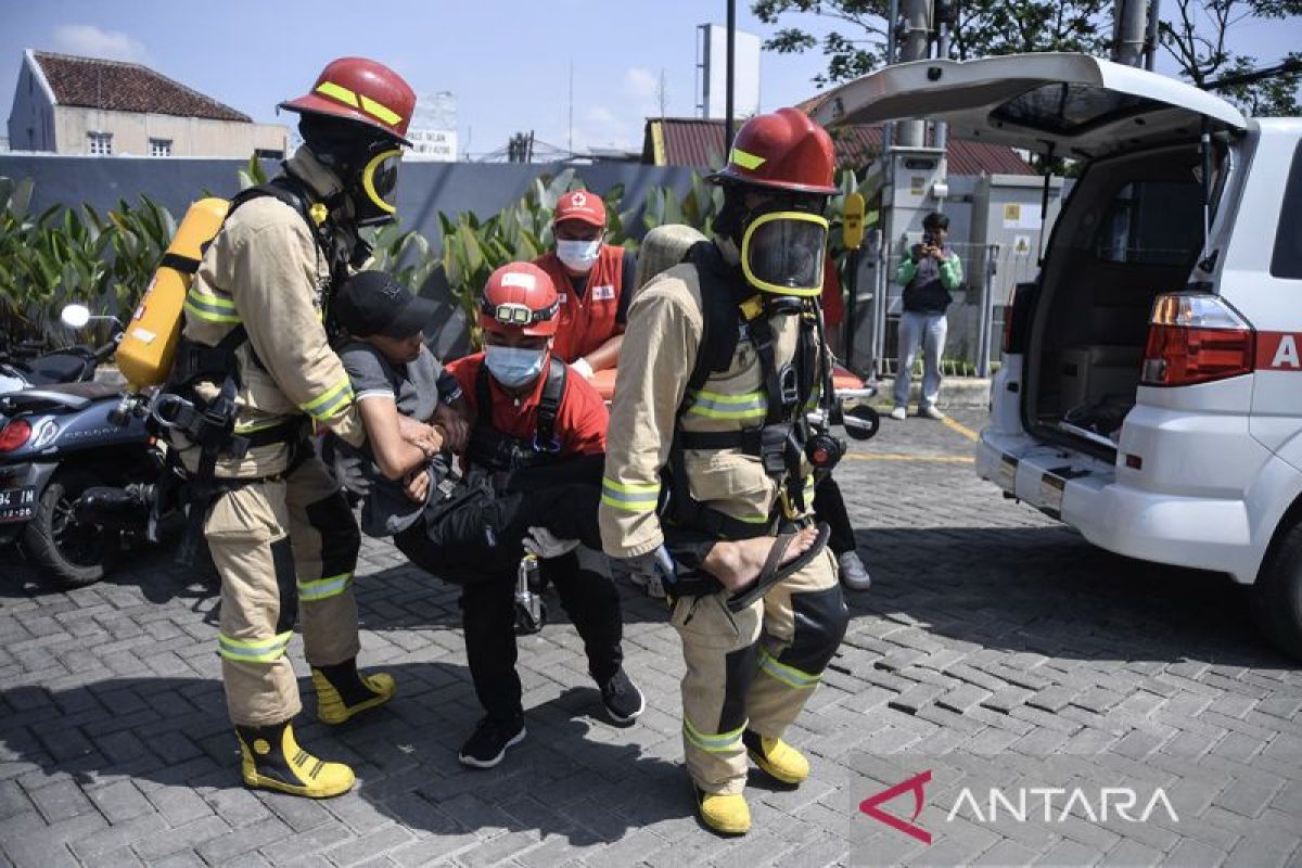 Tingkatkan kesiapsiagaan, Paguyuban Disabilitas Tasikmalaya gelar simulasi evakuasi bencana bagi kelompok rentan