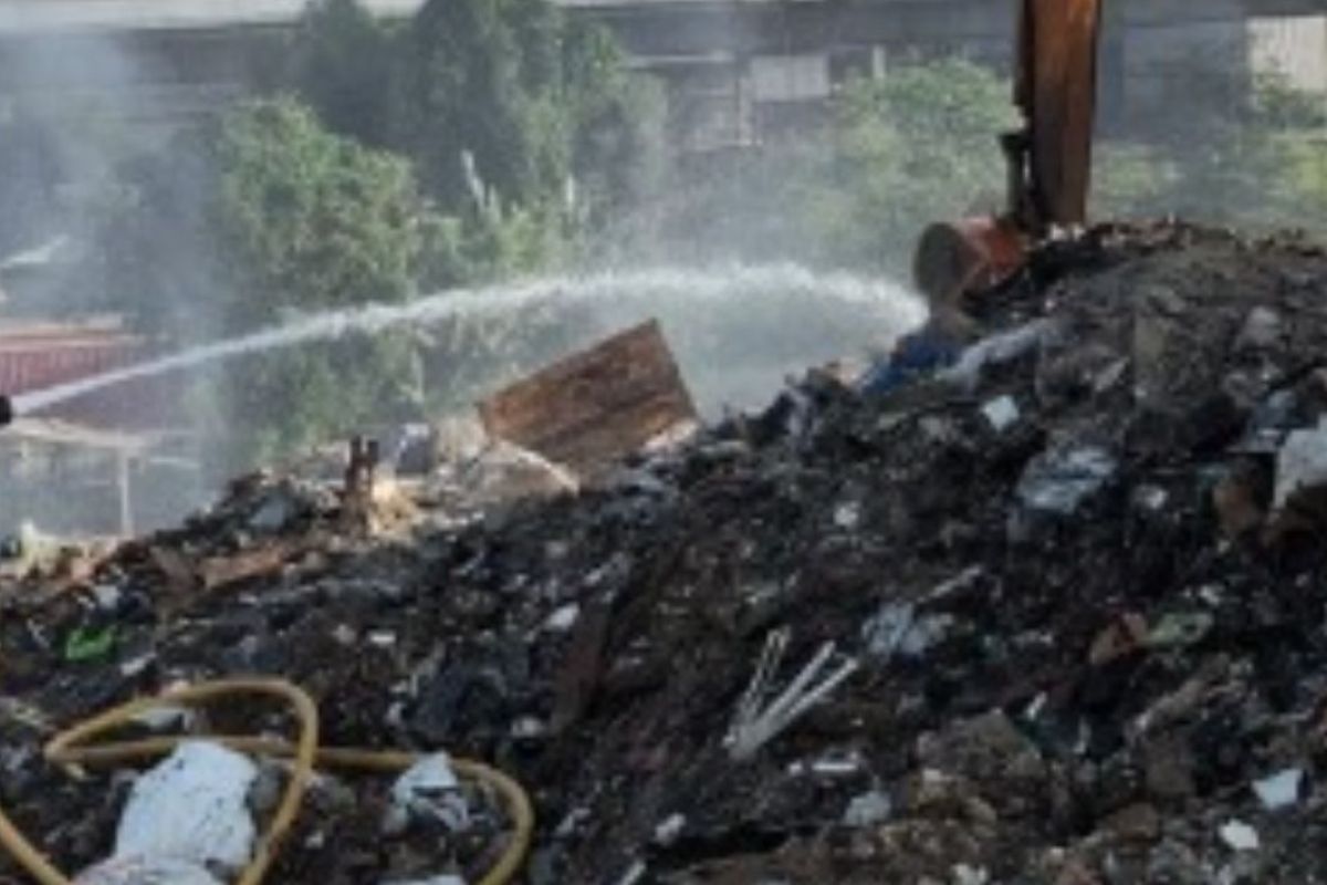 Gulkarmat ajak masyarakat tidak bakar sampah cegah kebakaran