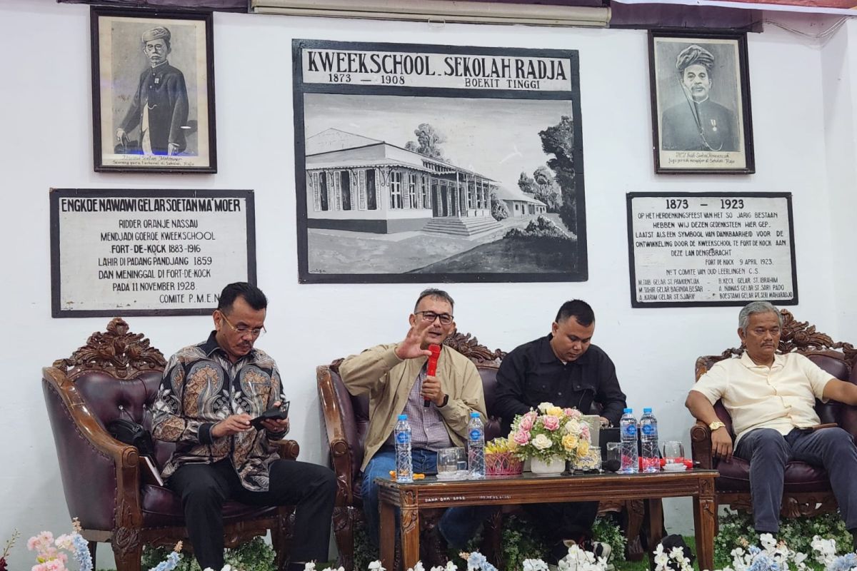 Kweekschool SMA 2 Bukittinggi berperan lahirkan bahasa nasional