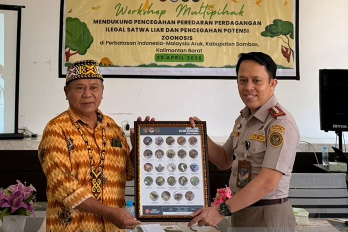 Karantina Kalbar cegah perdagangan satwa liar di perbatasan