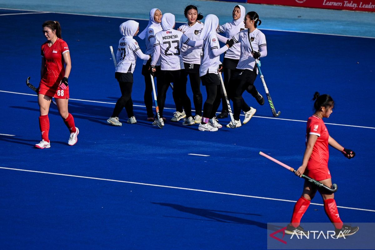 Hoki Putri Indonesia finis ketiga pada Kualifikasi Asian Games 2026