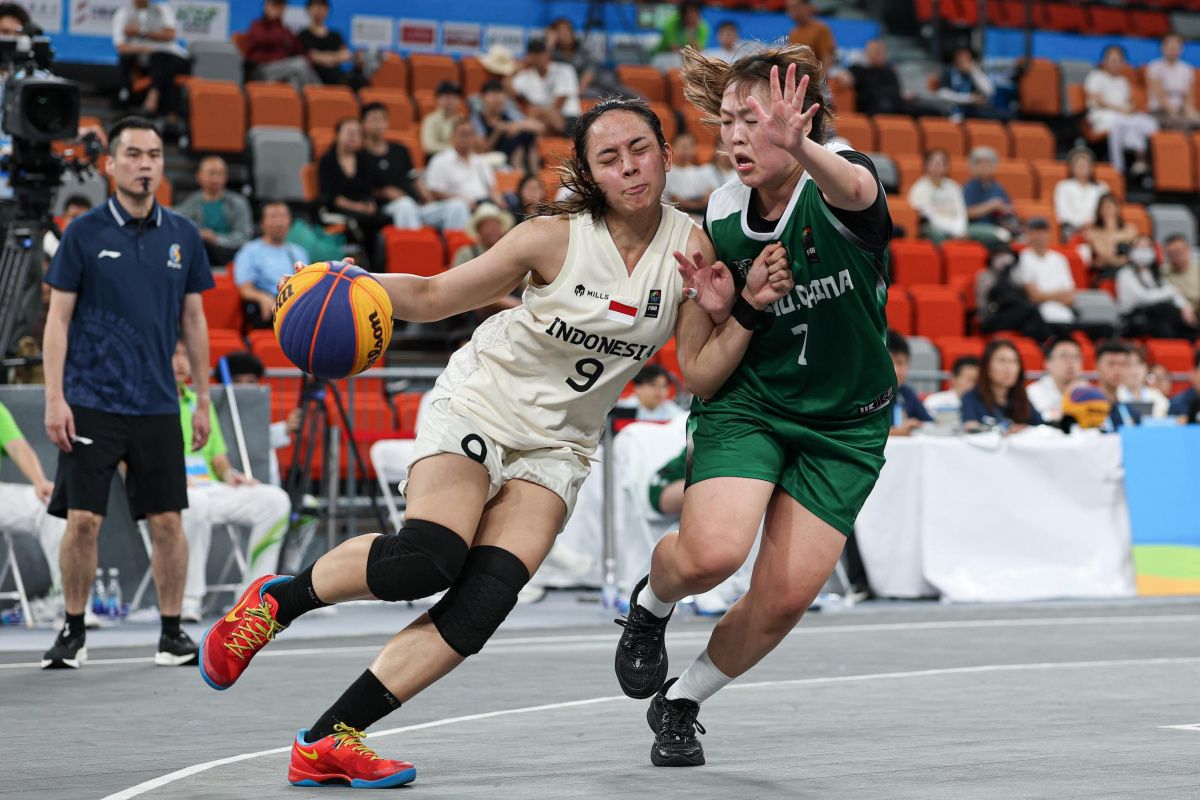 Pebasket 3x3 putri optimistis hadapi 16 besar Asian Beach Games Sanya