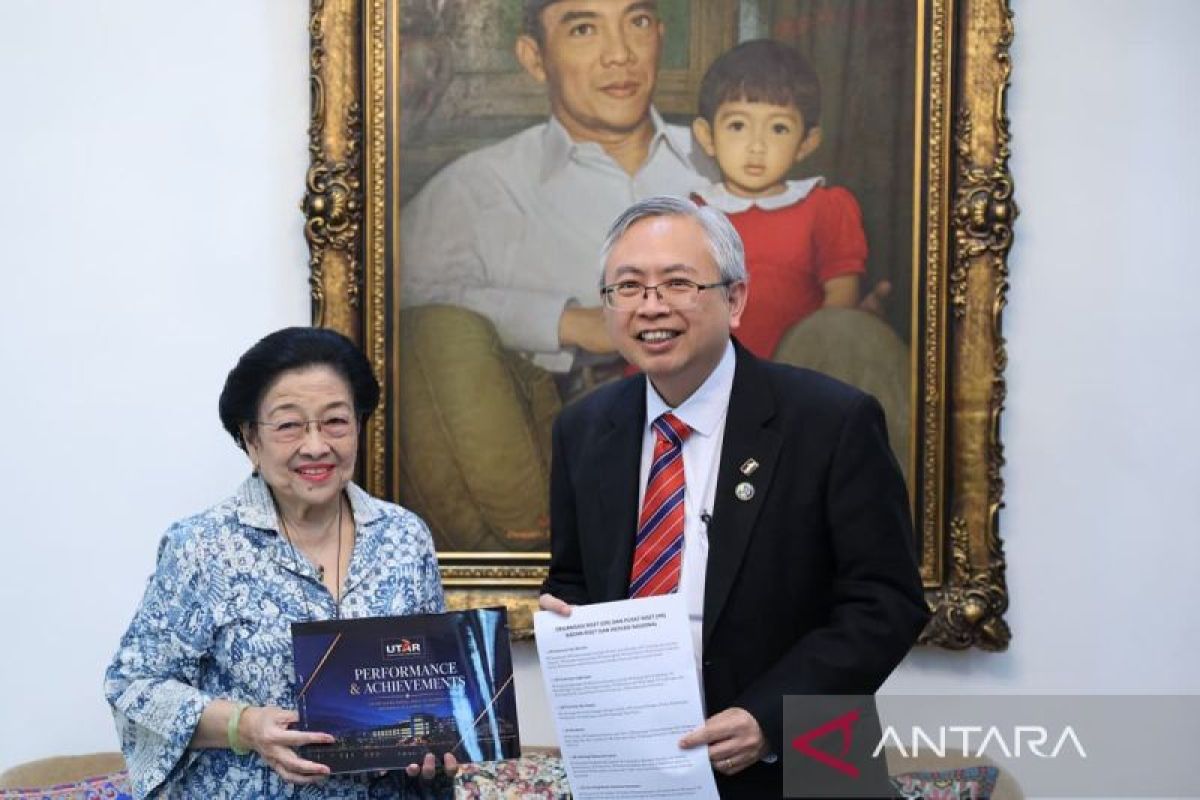 Megawati dan Rektor UTAR Malaysia bahas kerja sama riset dengan BRIN