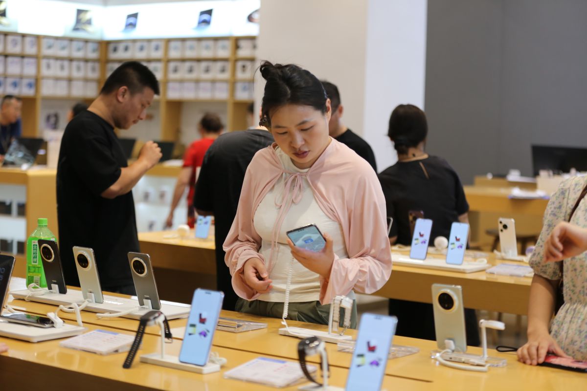 Sektor grosir dan ritel China tumbuh stabil pada kuartal I 2026