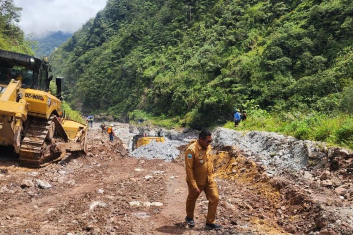 Pemerintah Mimika dan PT Freeport Tangani Longsor Parah di Distrik Tembagapura