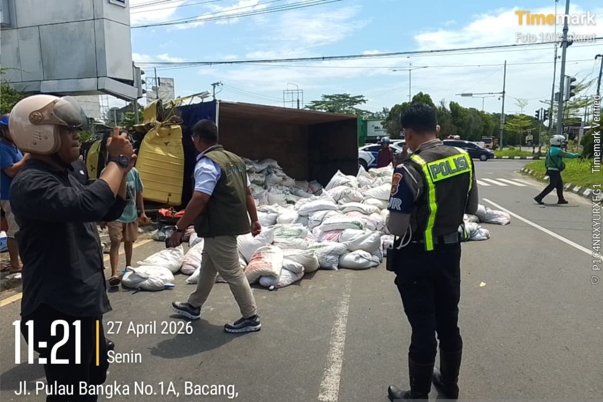 Kecelakaan Maut di Air Itam Pangkalpinang: Truk Diduga Terobos Lampu Merah Tabrak Satu Keluarga
