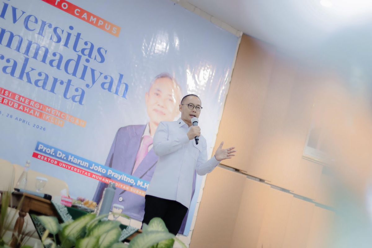 Wakil Ketua MPR RI soroti paradoks energi dan krisis iklim di UMS