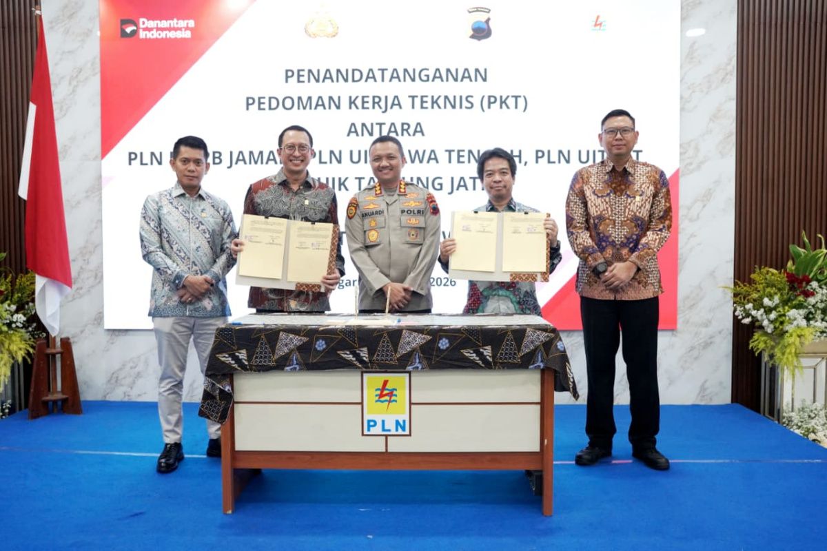 PLN Regional Jateng dan Polda Jateng sepakati pedoman kerja teknis, amankan objek vital dan potensi kerawanan kelistrikan
