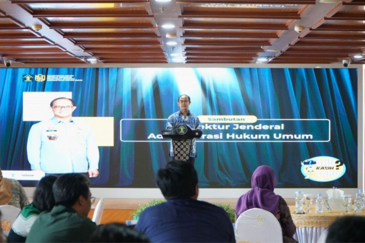 Kemenkum ungkap 823 ribu korporasi belum laporkan pemilik manfaat