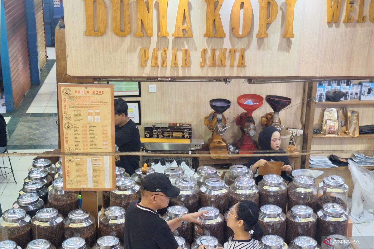 Pasar Santa andalkan kopi sebagai daya tarik, ada segmentasi khusus