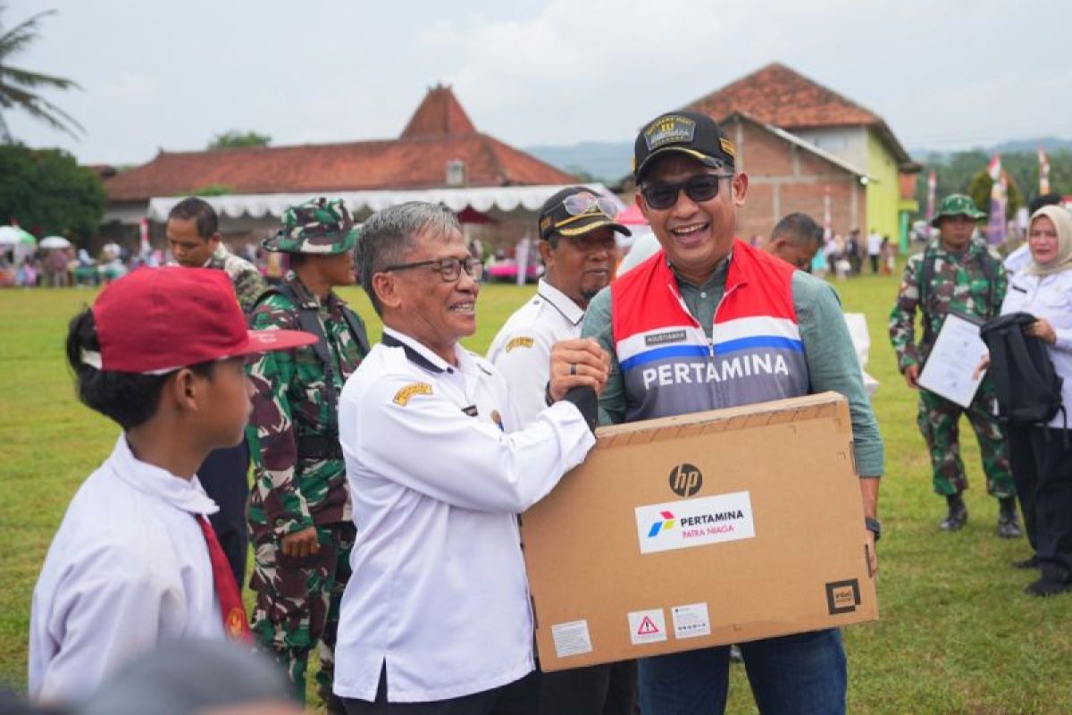 Pertamina dukung TMMD Cilacap, dorong infrastruktur Desa Buntu