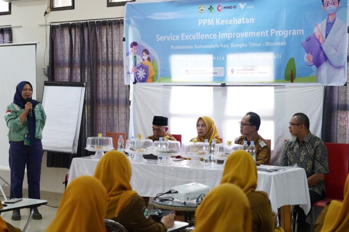 PT Vale gelar Service Excellence Improvement Program bagi nakes di Morowali