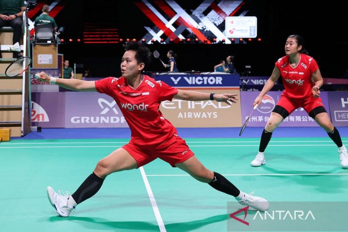 Fadia/Tiwi gagal manfaatkan momentum, Indonesia vs Taiwan imbang 1-1