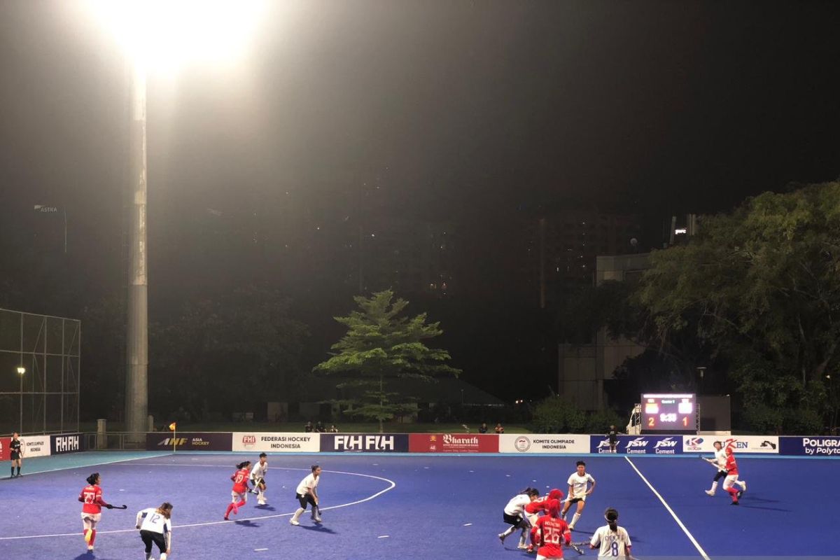 Kalah tipis dari Taiwan, hoki putri Indonesia gagal melaju ke final