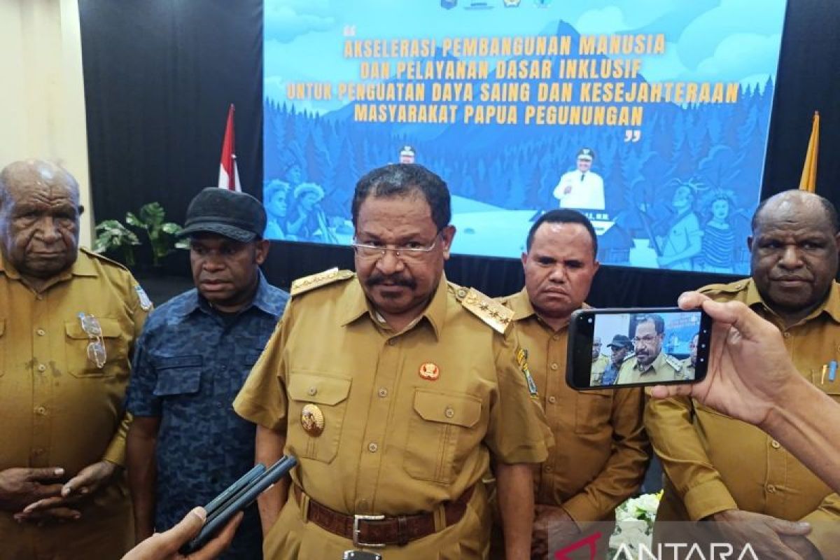Gubernur Tabo pastikan situasi kamtibmas di Papua Pegunungan aman