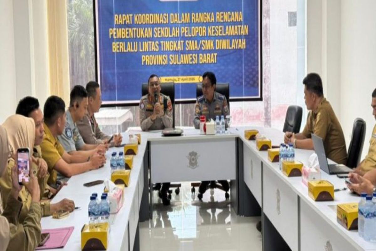 Polda Sulbar meluncurkan sekolah pelopor keselamatan berlalu lintas