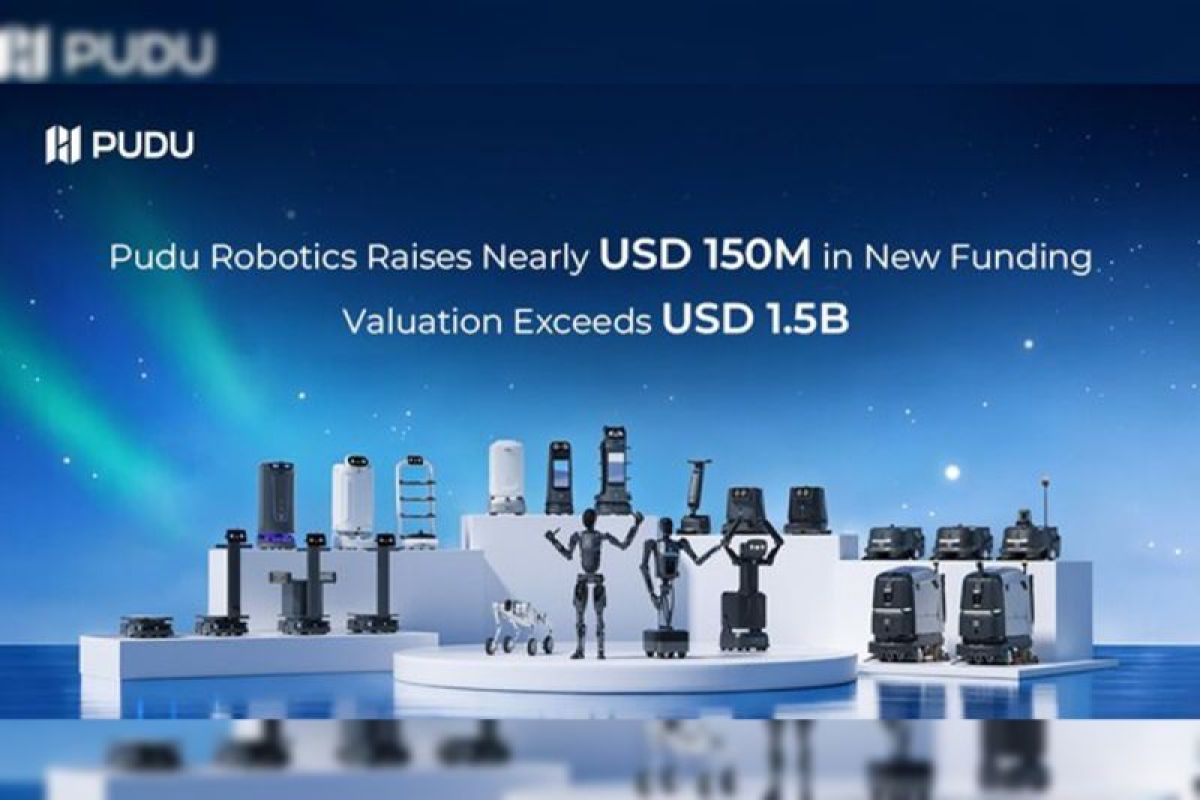Pendanaan Robotika Pudu Capai Hampir USD 150 Juta, Nilaikan Tembus USD 1,5 Miliar