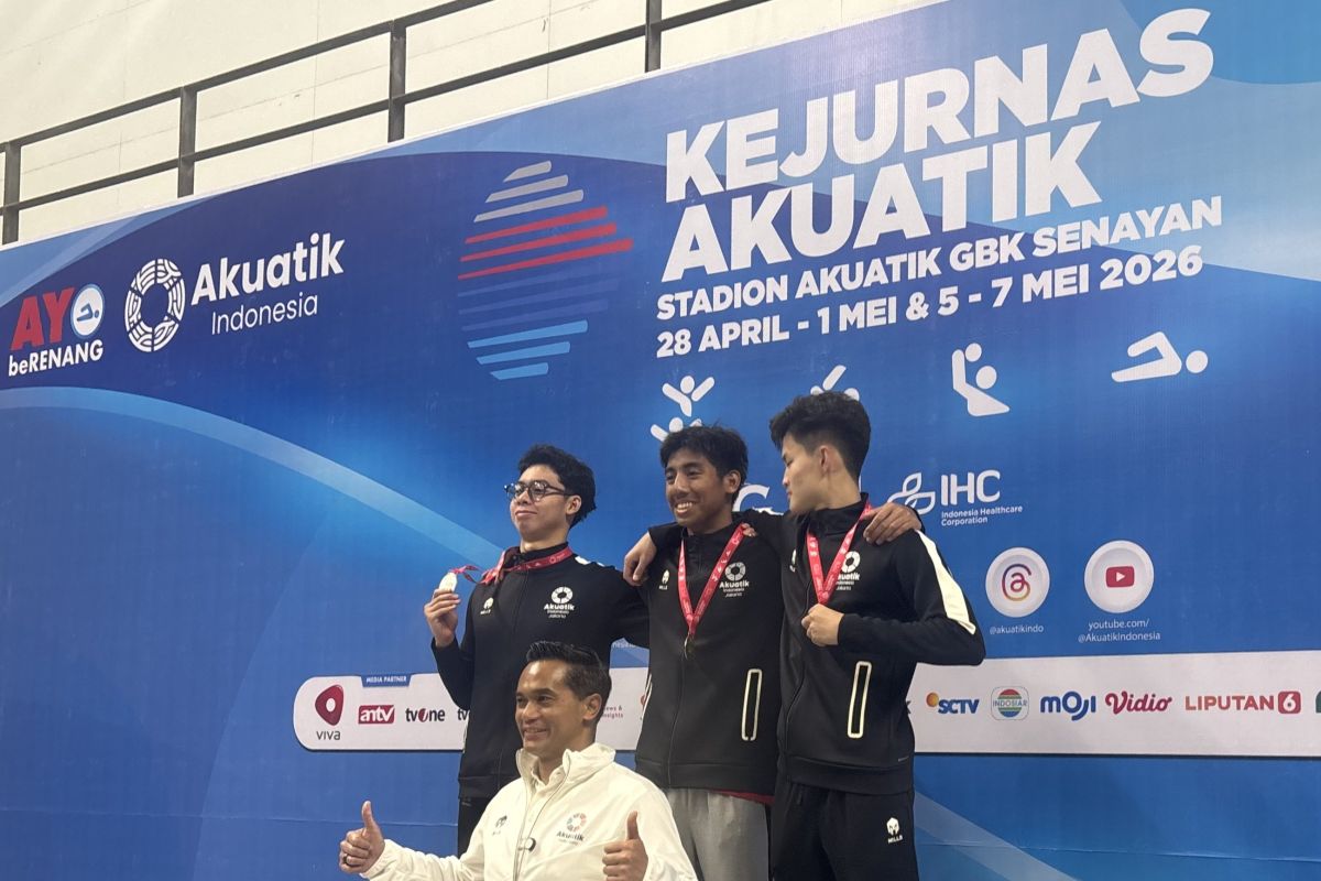 Kejurnas Akuatik 2026 jadi ajang uji waktu menuju ajang internasional