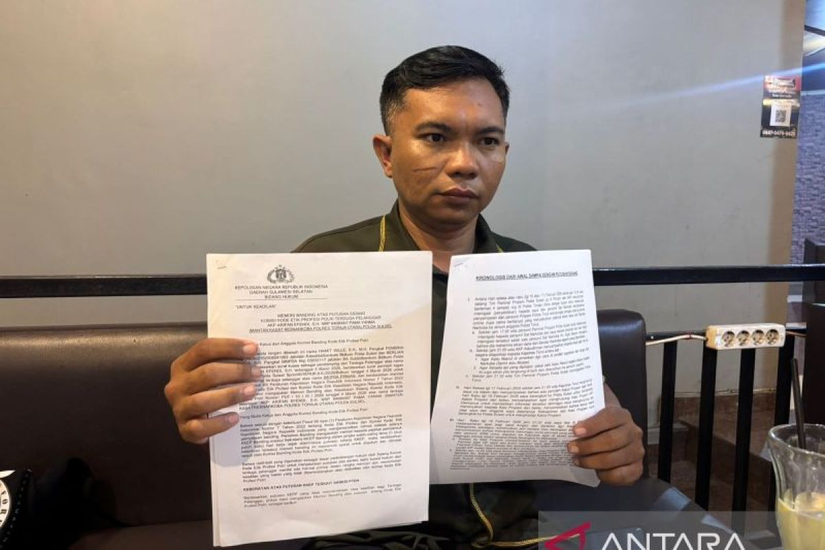 Setelah dipecat, mantan Kasat Narkoba Polres Torut ajukan banding