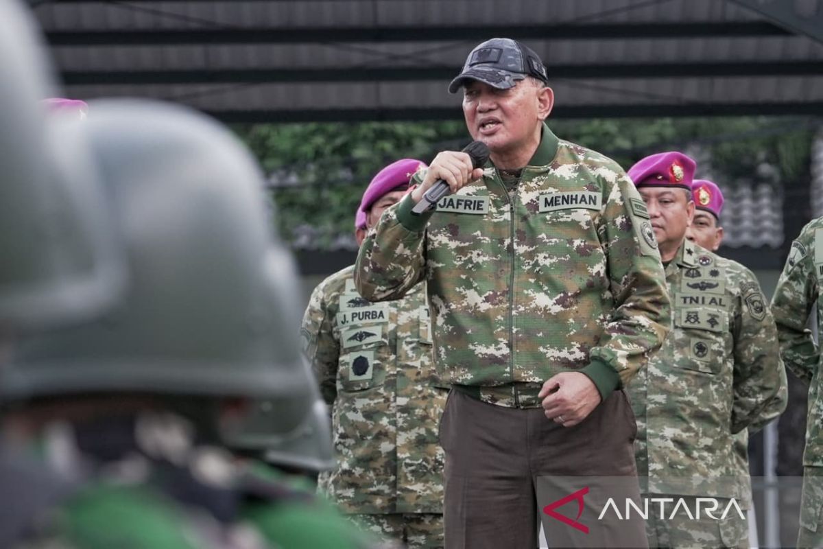 Menhan beri motivasi ASN yang ikuti pendidikan komcad