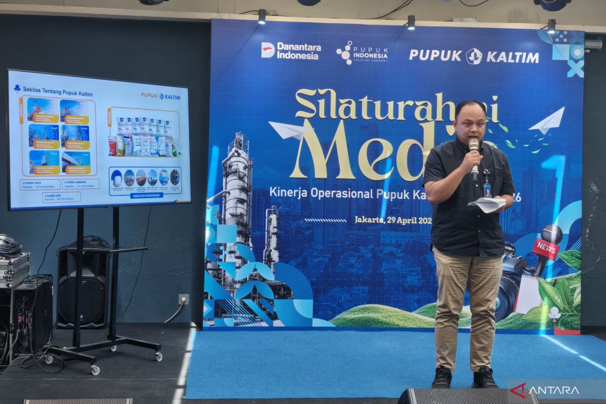 Pupuk Kaltim pastikan stok pupuk untuk petani tercukupi