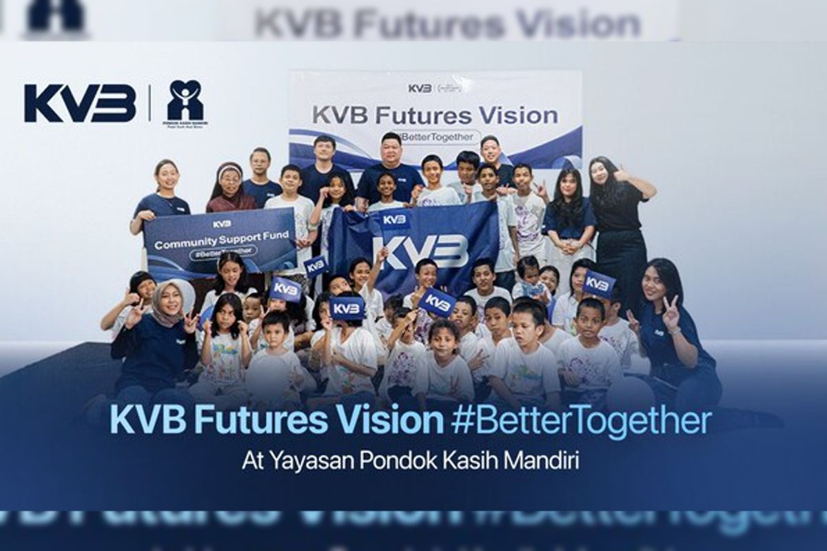 KVB Futures Rayakan HUT Pertama dengan Inisiatif CSR Penuh Cinta, Tebar Kebahagiaan di Musim Paskah