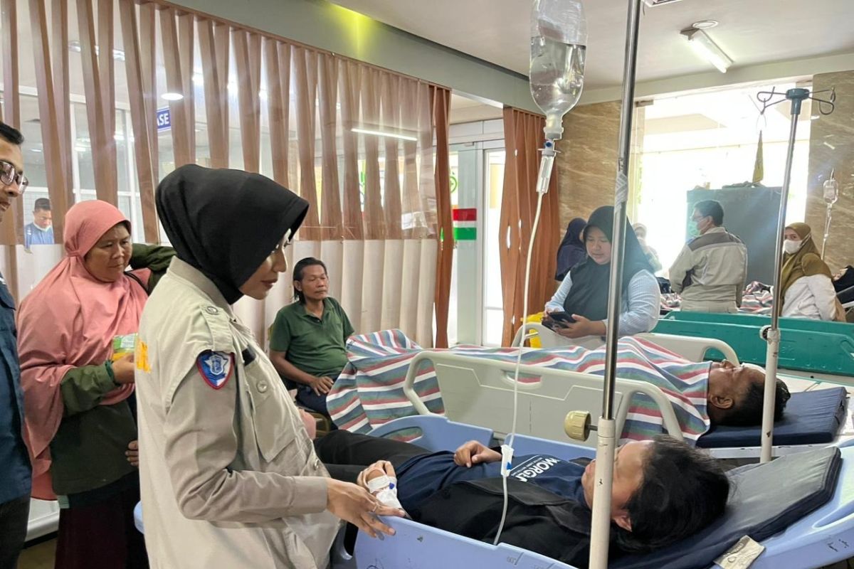 Polisi beri pendampingan psikologi korban kecelakaan KA di RSUD Bekasi