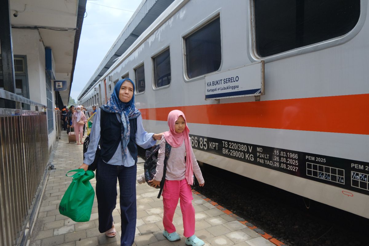 Keberangkatan KA dari Daop 6 sesuai jadwal pascanormalisasi jalur