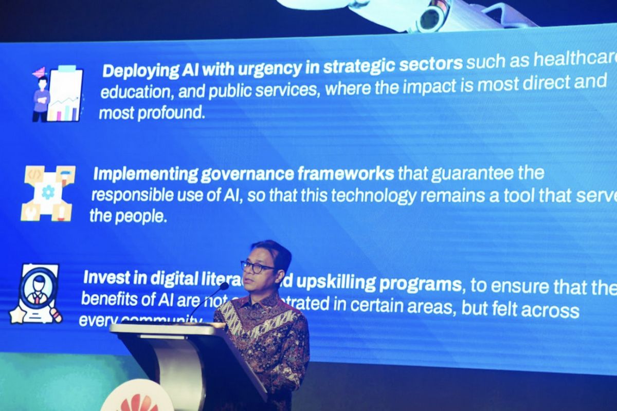 Indonesia targetkan jadi pemegang kendali arah pengembangan AI