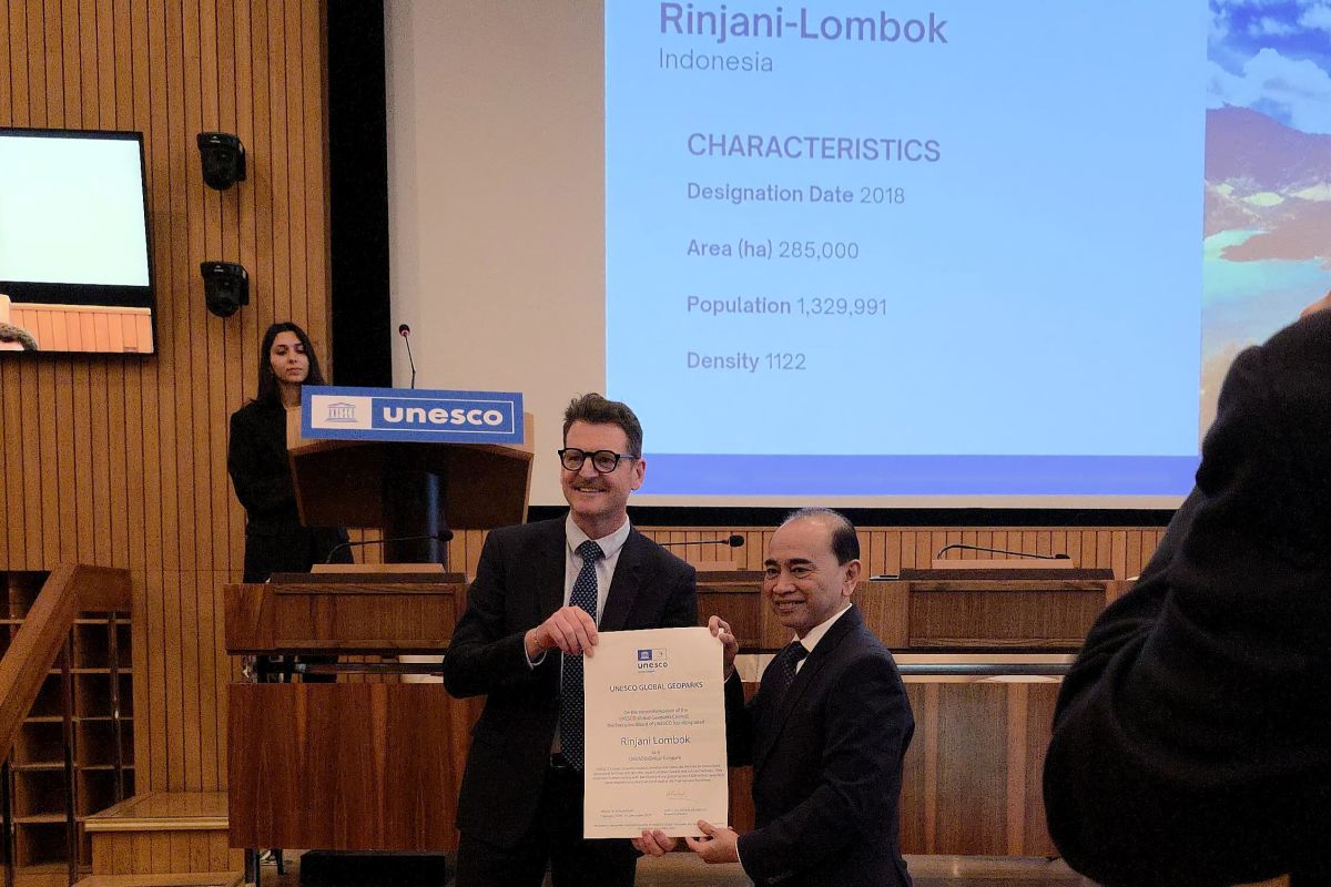 Kemendikdasmen: Tiga geopark Indonesia raih "Green Card" UNESCO