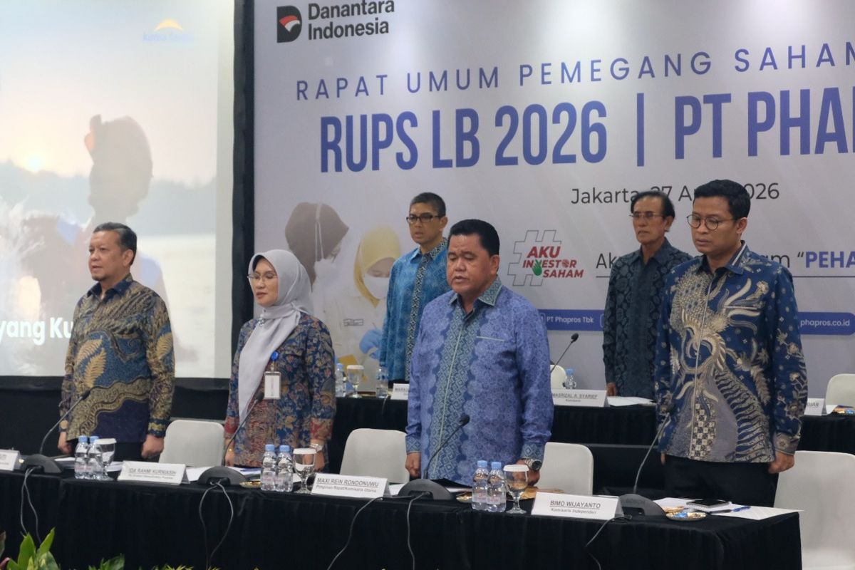 RUPSLB Phapros setujui perubahan susunan komisaris dan direksi