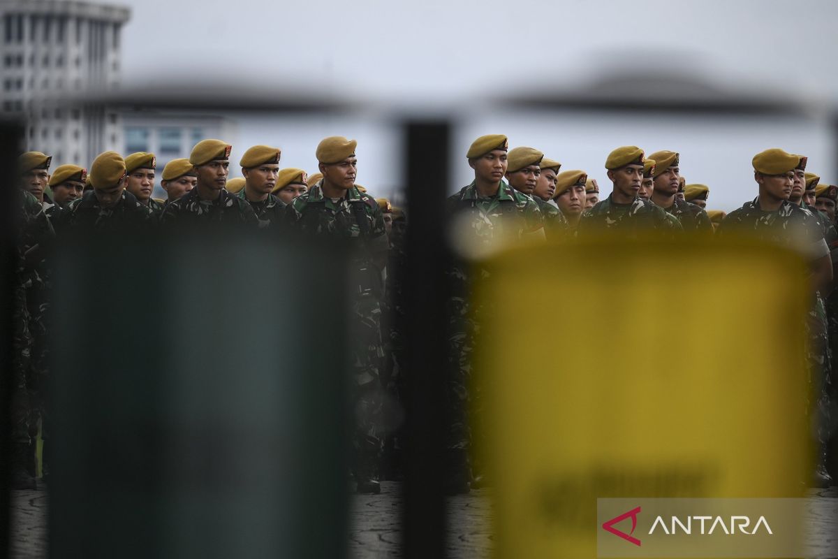 Update pengamanan May Day 2026: Puluhan ribu personel gabungan jaga kawasan Monas dan DPR