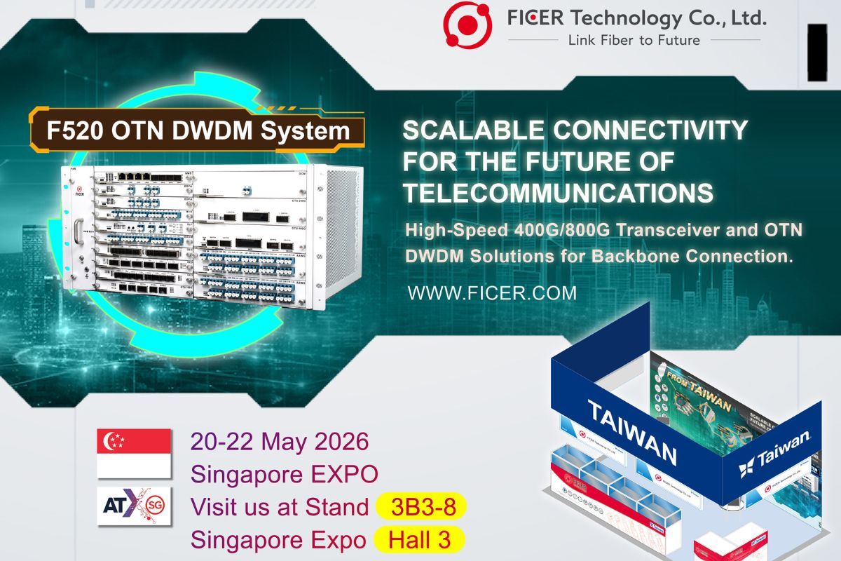 Dukung Infrastruktur Digital Asia, FICER Hadirkan Solusi Konektivitas Skalabel Masa Depan di Ajang Asia Tech x Singapore - CommunicAsia 2026