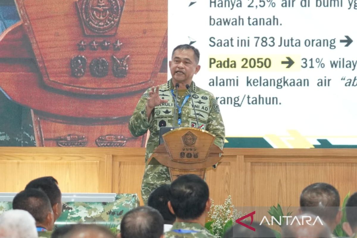 Indonesian Army opens 7,217 clean water sites since 2020: Chief
