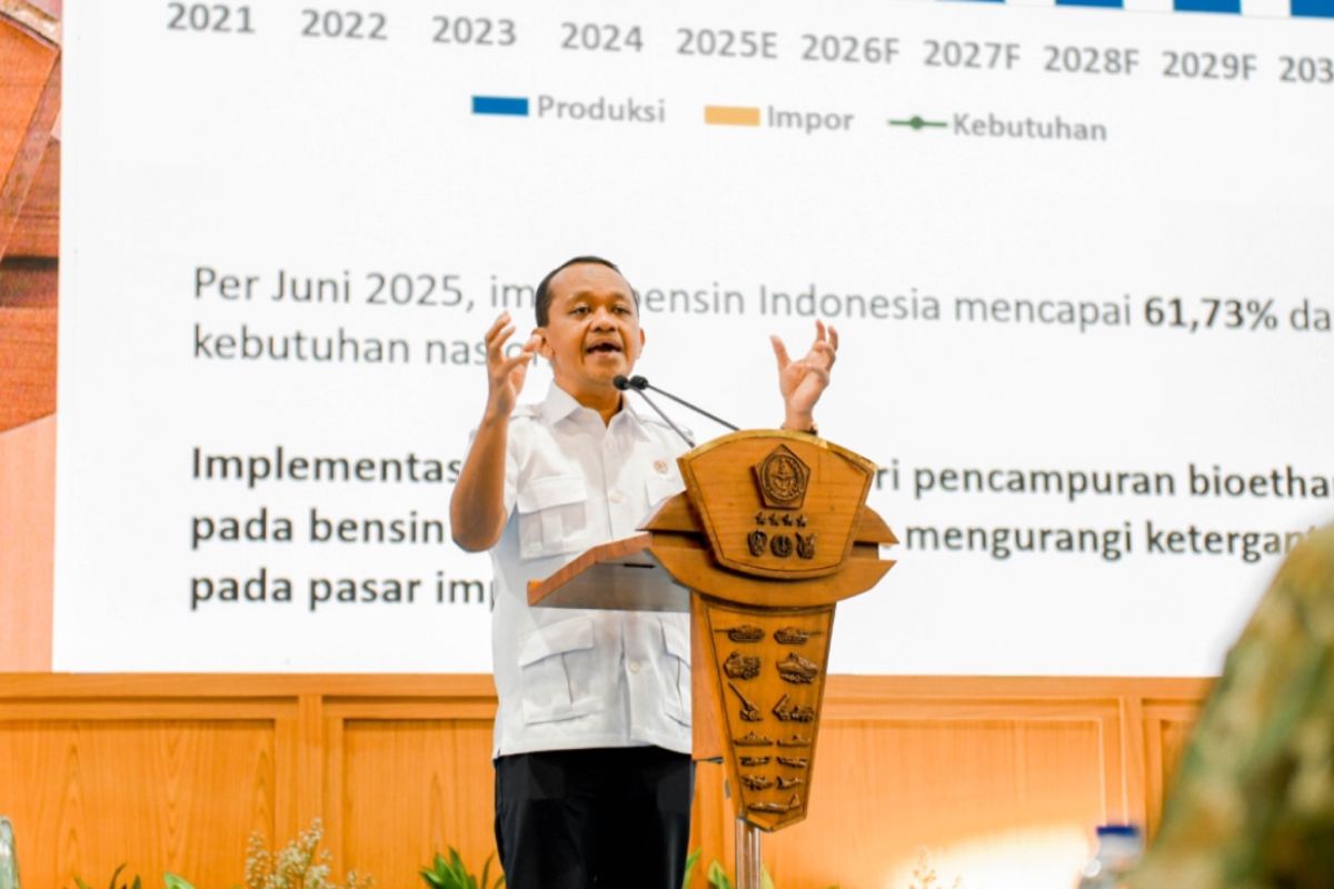 Menteri Bahlil: RI peringkat kedua ketahanan energi dunia