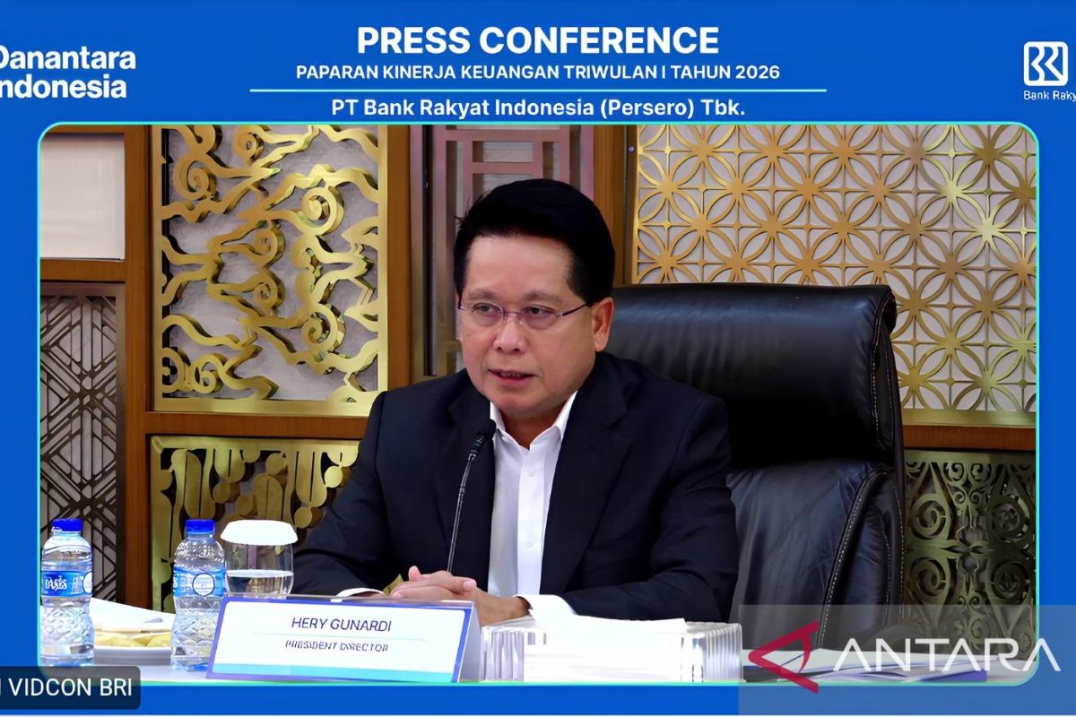 Laba bersih BRI tumbuh 13,74 persen jadi Rp15,5 triliun di kuartal I