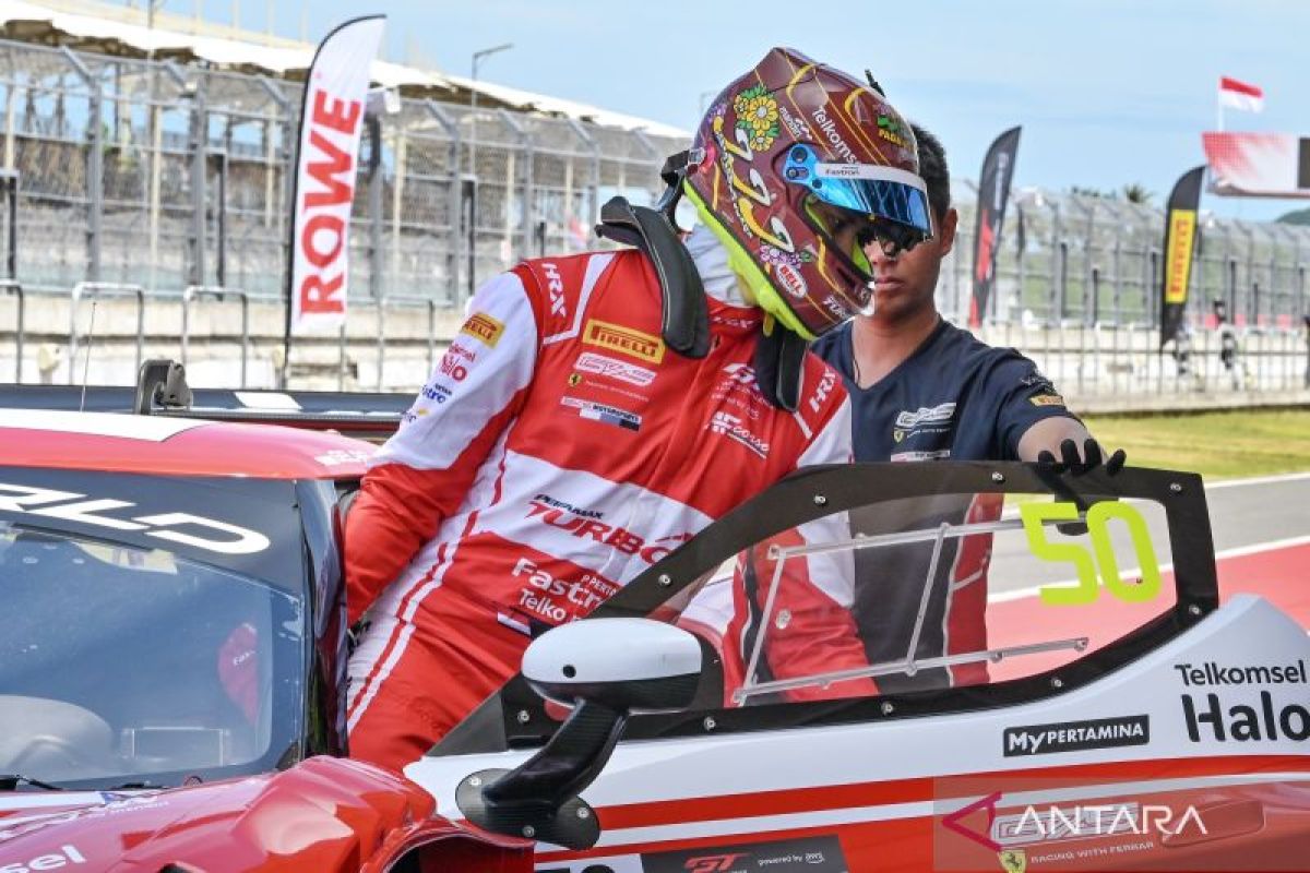 Sean Gelael maksimalkan latihan perdana GTWCA di Mandalika