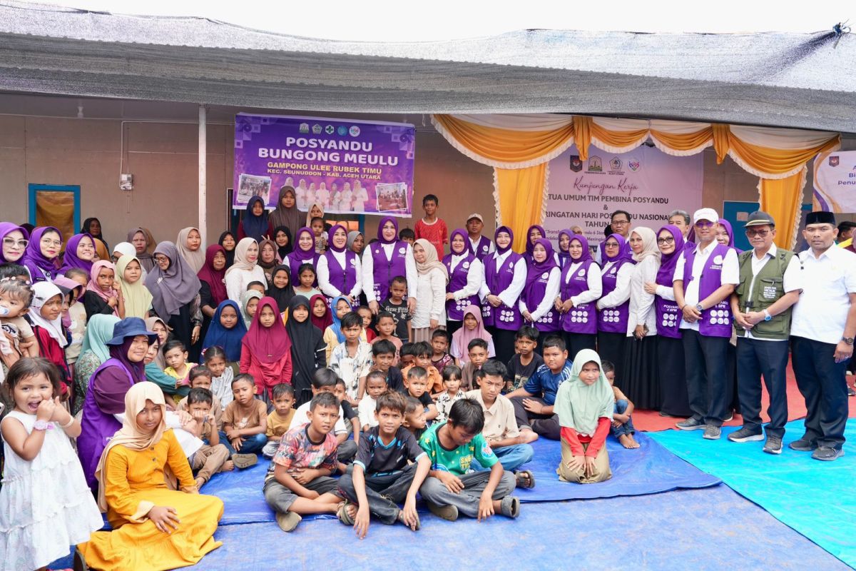 TP Posyandu Pusat dongkrak kualitas pelayanan di Aceh Utara