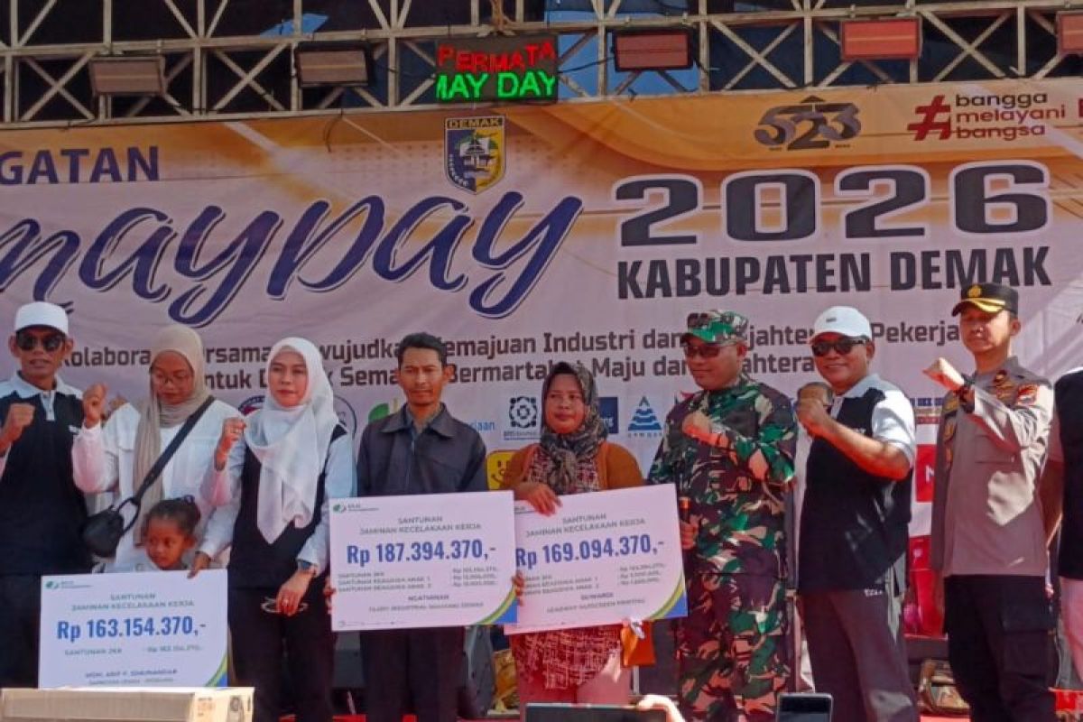 Momentum Hari Buruh, BPJS Ketenagakerjaan berikan santunan ke ahli waris