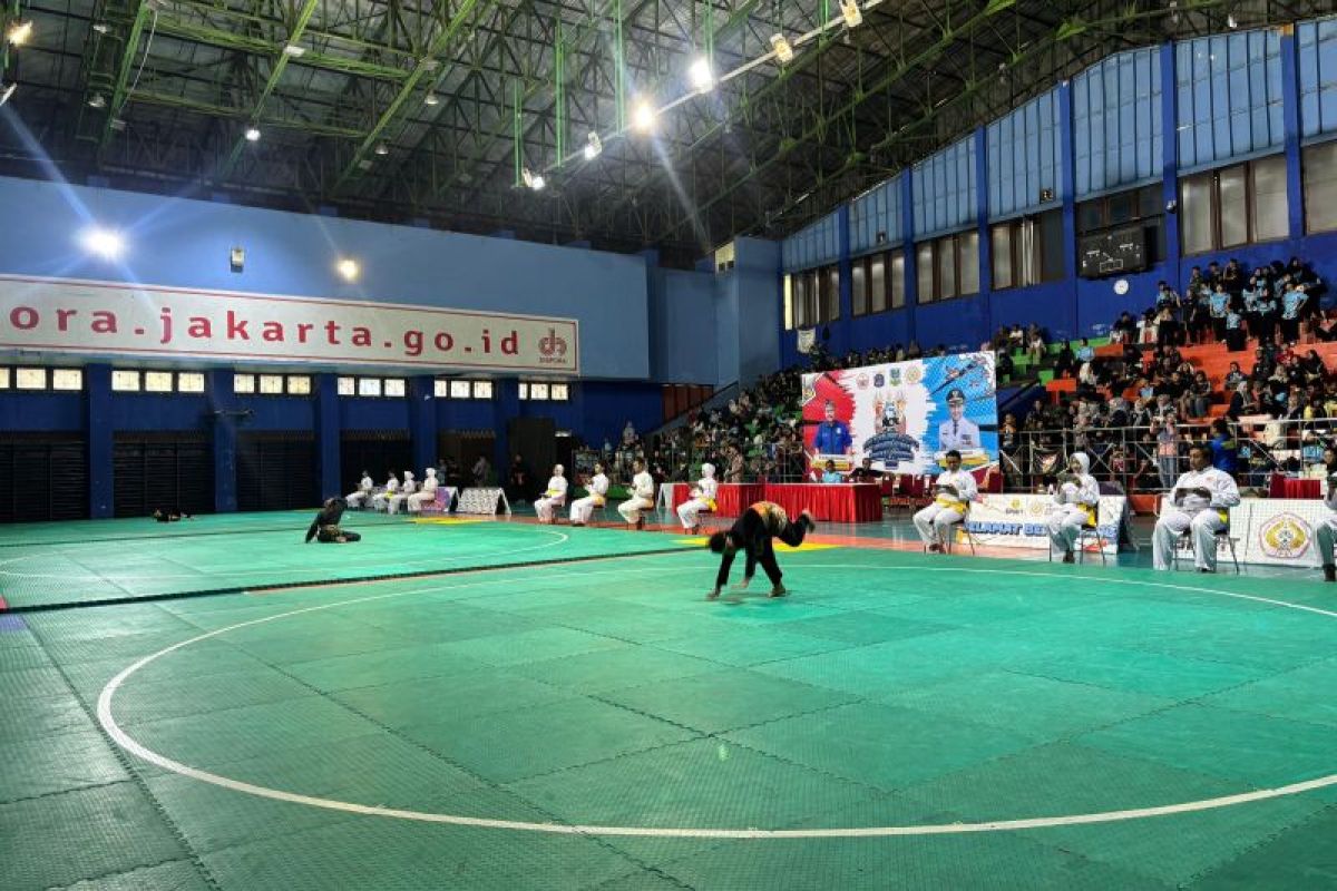 1.110 pesilat muda ikuti kejuaraan Pencak Silat Walkot Jakut Cup V