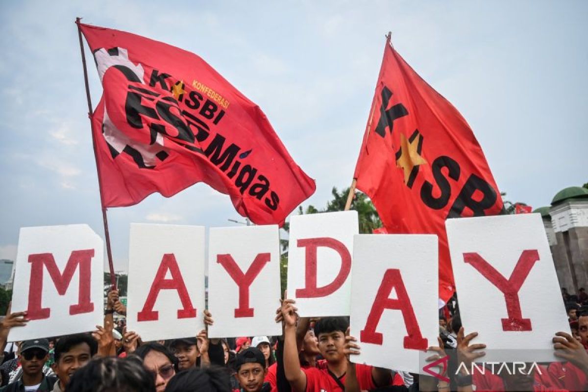 Lebih dari 360 Ribu warga ikut aksi May Day di Jerman