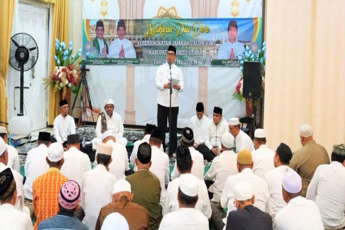 Pemkab Barito Utara lepas jamaah calon haji, tertua berusia 95 tahun