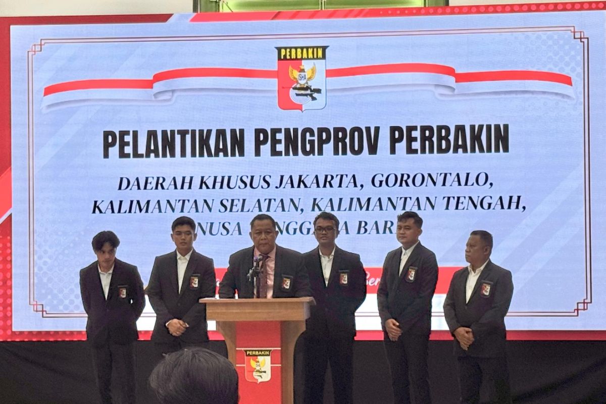 Ketum PB Perbakin targetkan emas Olimpiade saat lantik lima pengprov