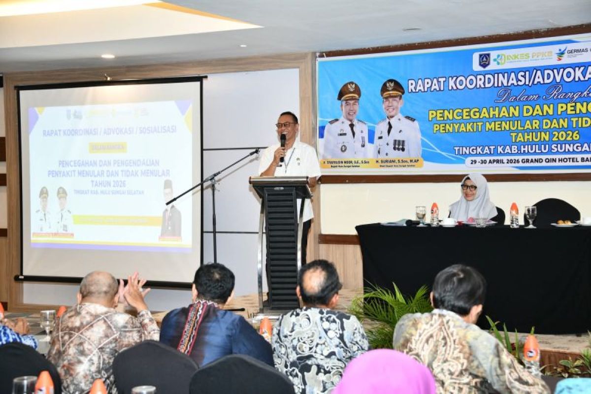 Pemkab HSS Gelar Rakor Pengendalian Penyakit dengan Target Imunisasi 100%