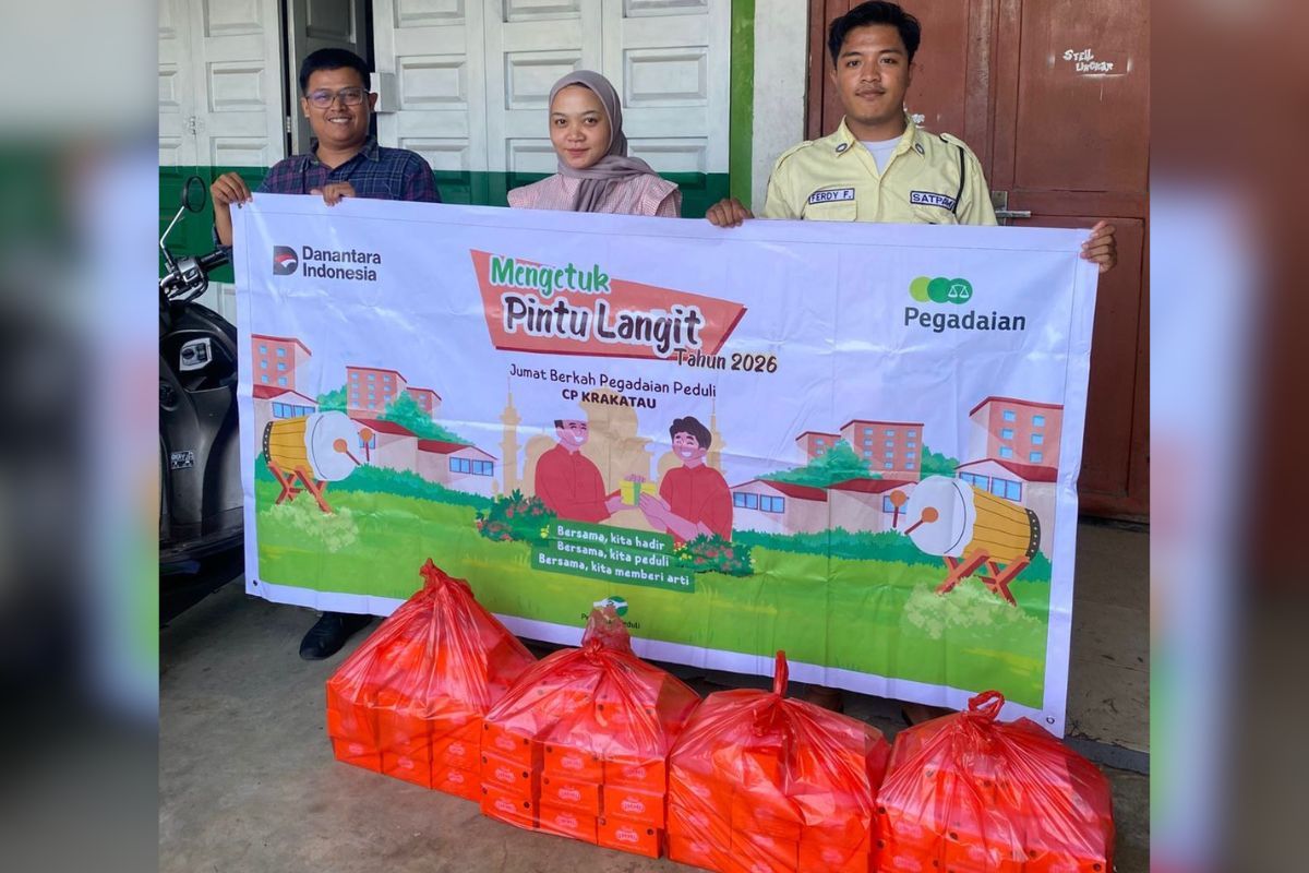 Mengetuk Pintu Langit, Pegadaian salurkan bantuan untuk masyarakat Medan