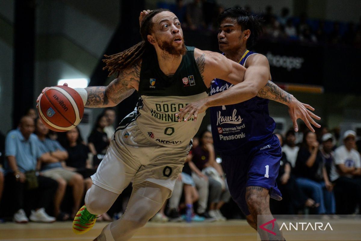 Thibodeaux bawa Bogor Hornbills tundukkan Tangerang Hawks