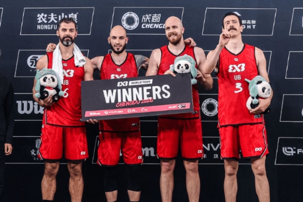 Ub juara FIBA 3x3 World Tour Chengdu 2026