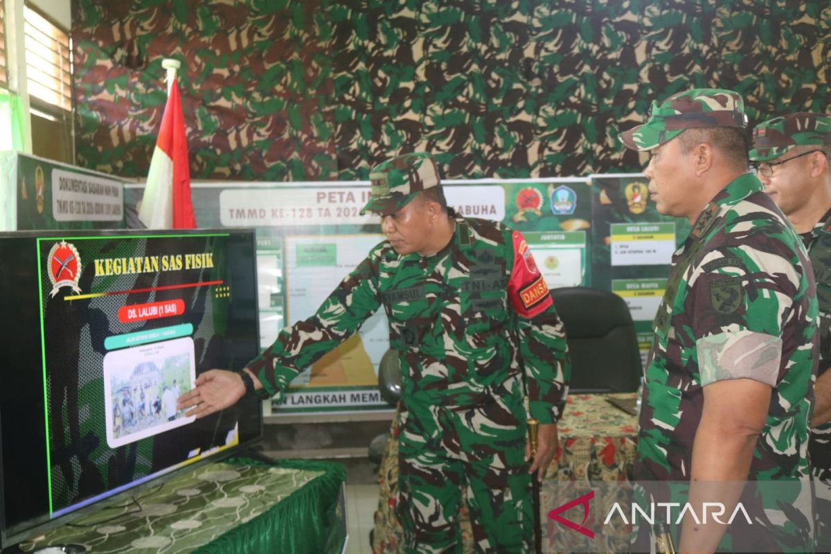 Kodam Pattimura gencarkan TMMD di Gane Timur Maluku Utara