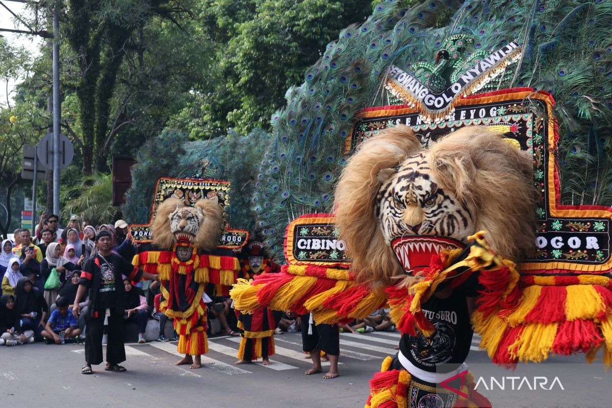 Reog Ponorogo ramaikan HBKB Bogor